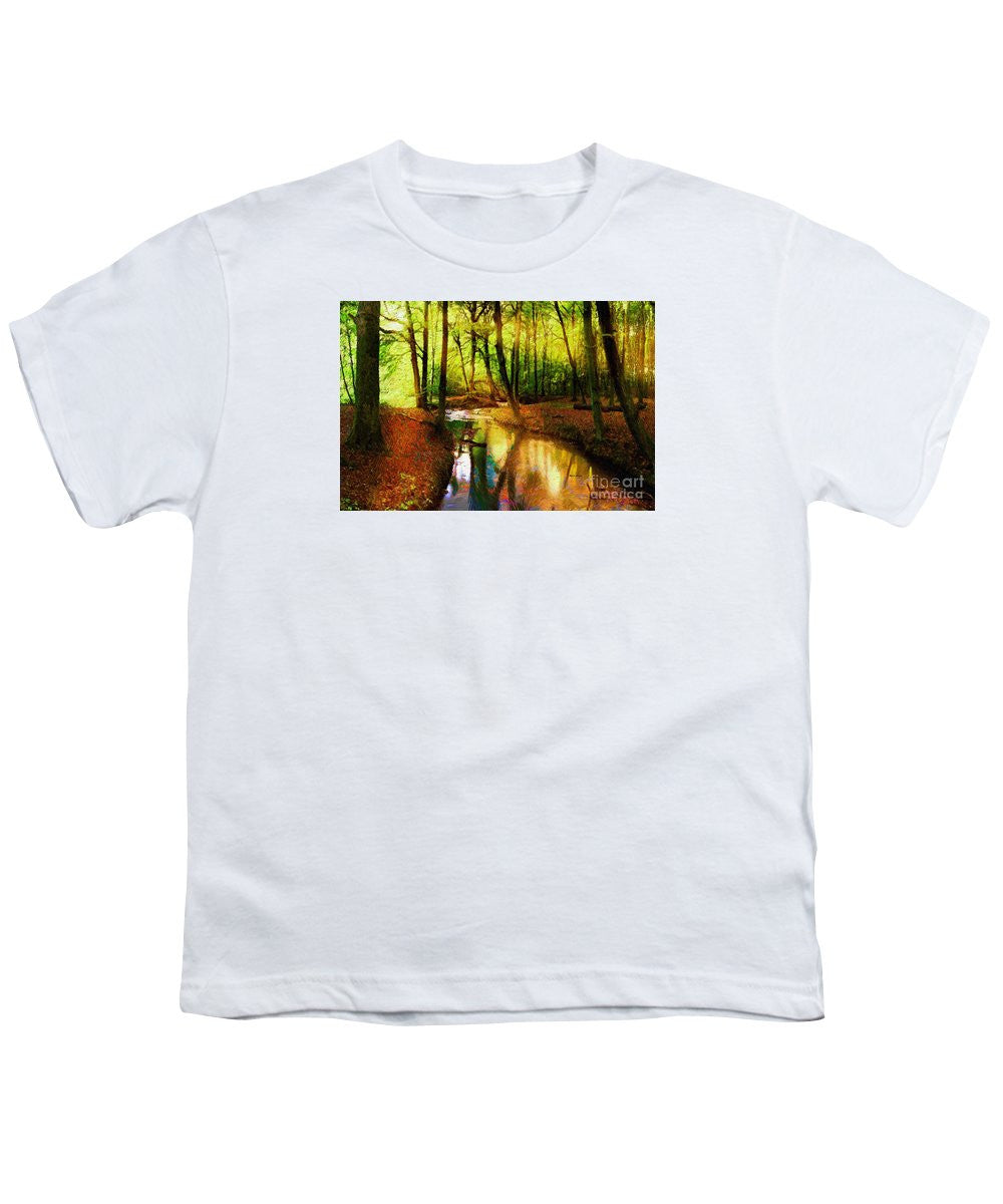 Youth T-Shirt - Abstract Landscape 0747