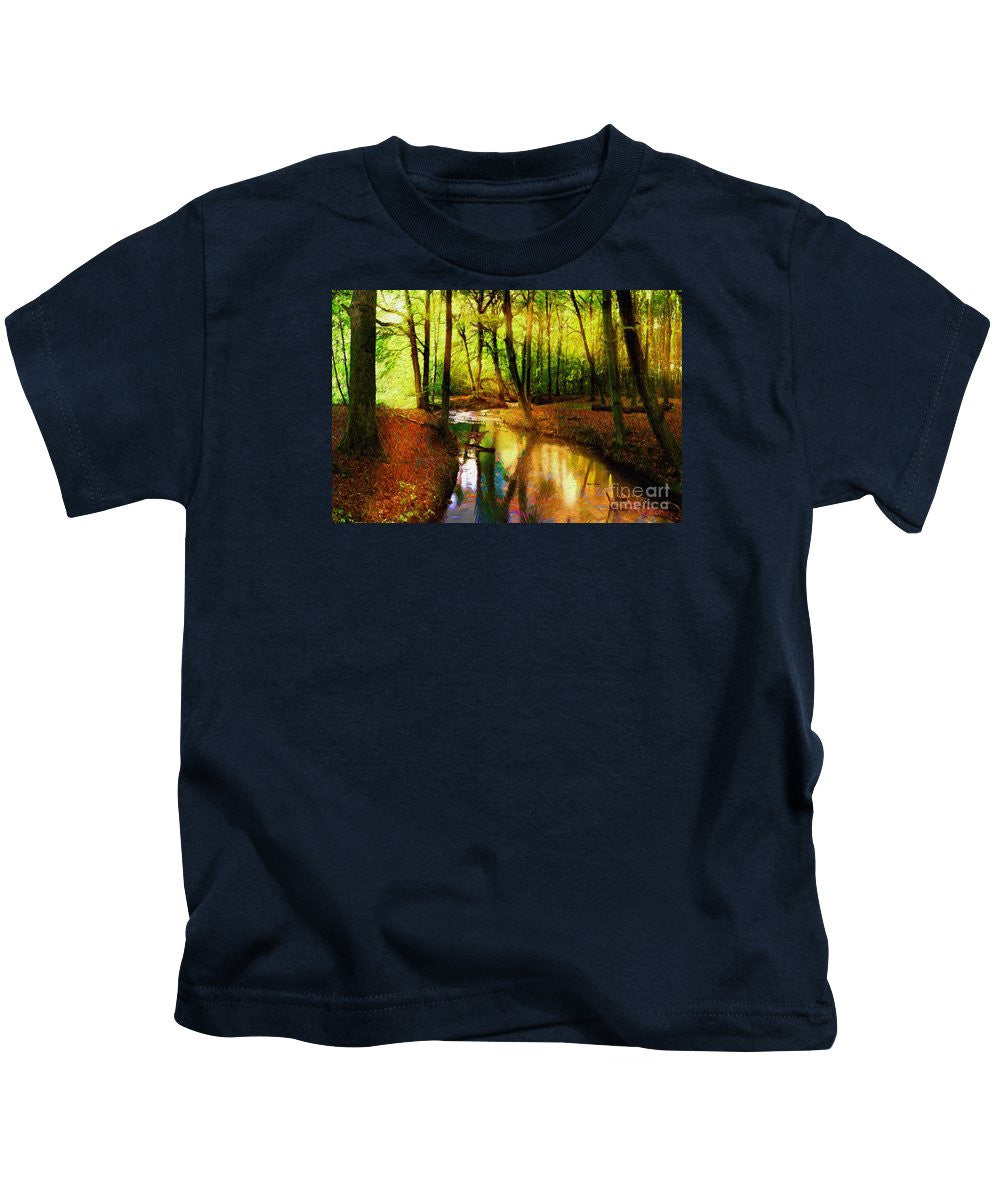 T-shirt pour enfant - Paysage abstrait 0747