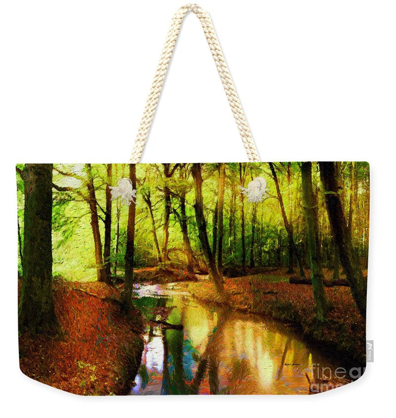 Weekender Tote Bag - Abstract Landscape 0747