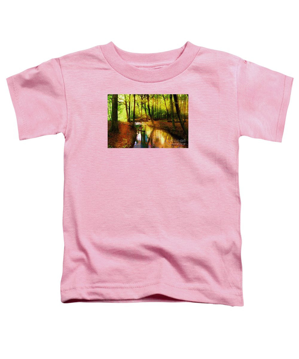 Toddler T-Shirt - Abstract Landscape 0747