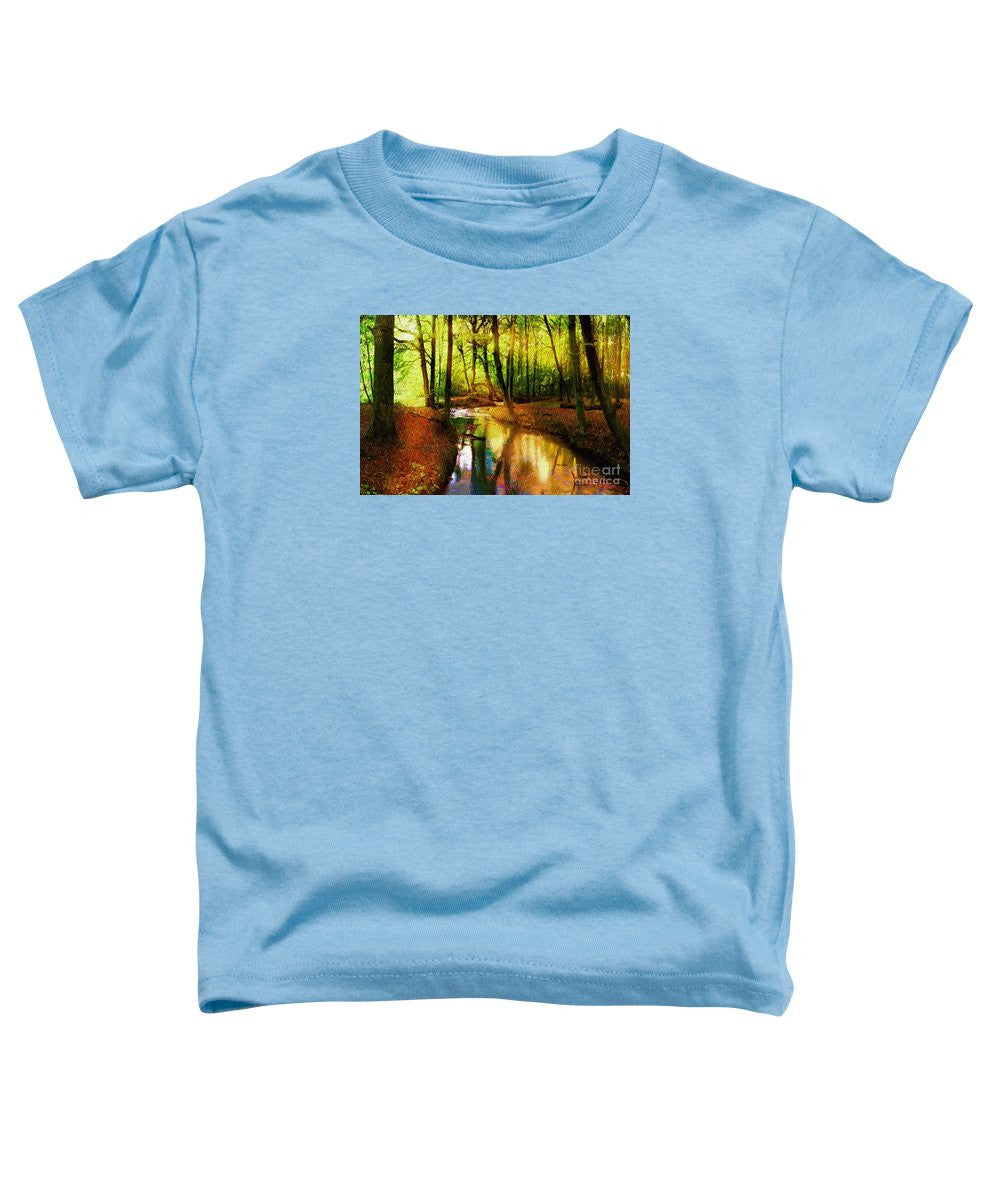 Toddler T-Shirt - Abstract Landscape 0747