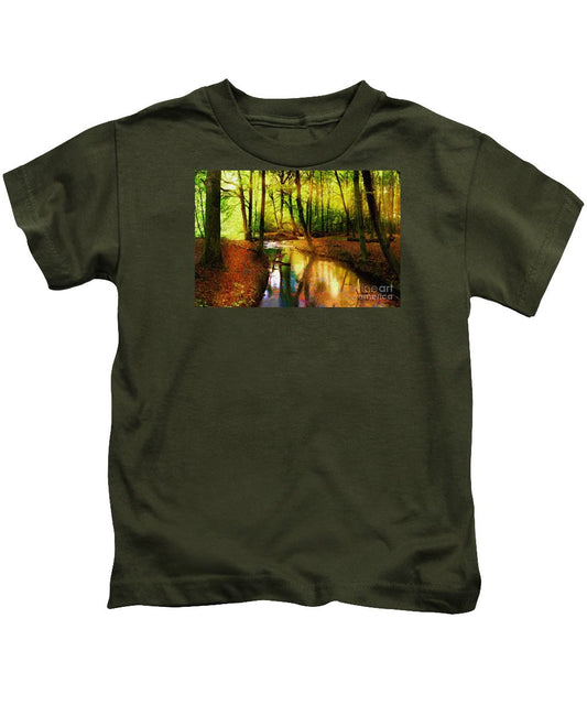 Kids T-Shirt - Abstract Landscape 0747