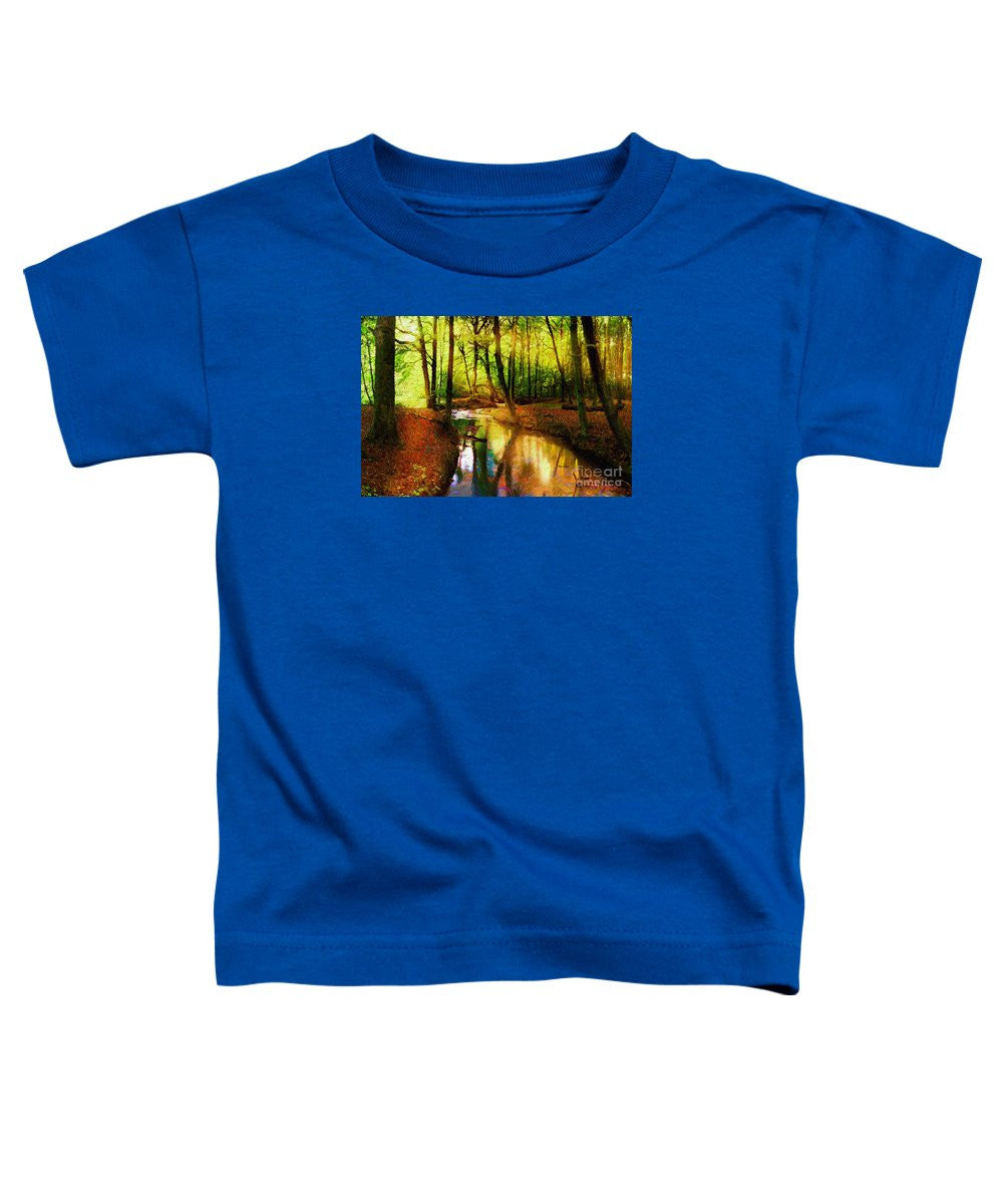 Toddler T-Shirt - Abstract Landscape 0747