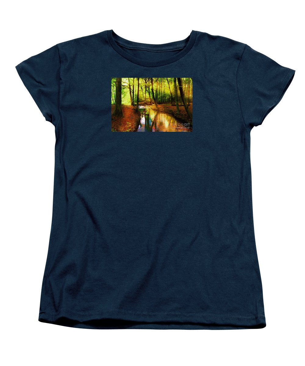 Women's T-Shirt (Standard Cut) - Abstract Landscape 0747