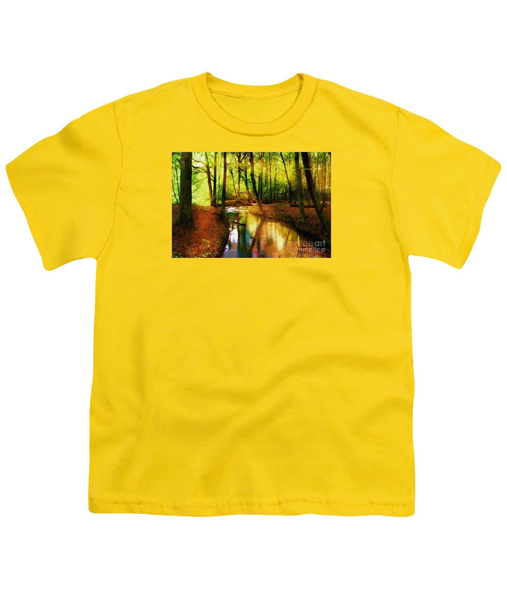 Youth T-Shirt - Abstract Landscape 0747