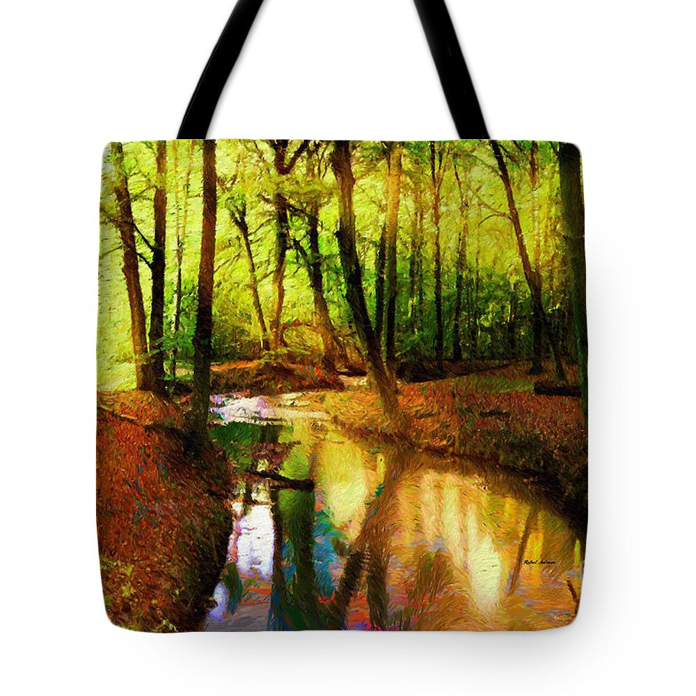 Tote Bag - Abstract Landscape 0747