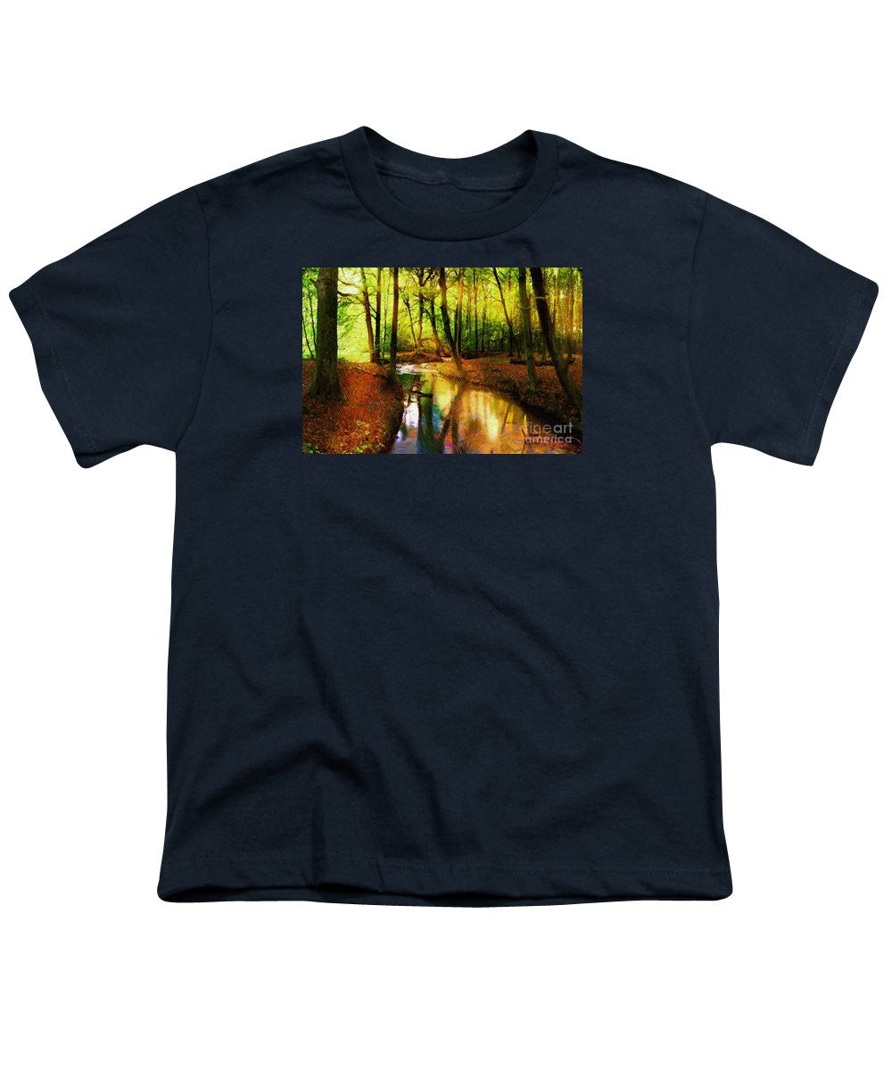 Youth T-Shirt - Abstract Landscape 0747