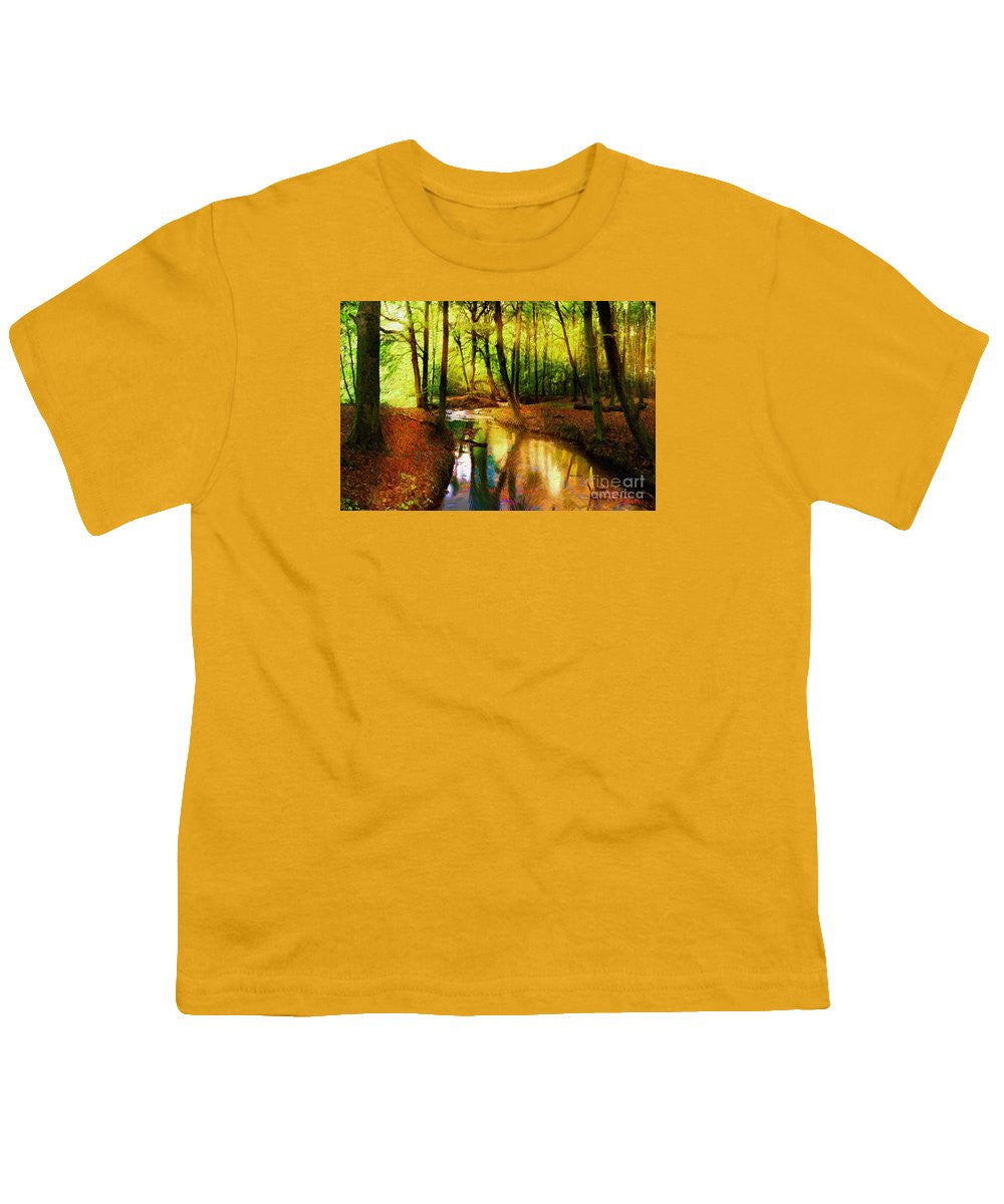 Youth T-Shirt - Abstract Landscape 0747