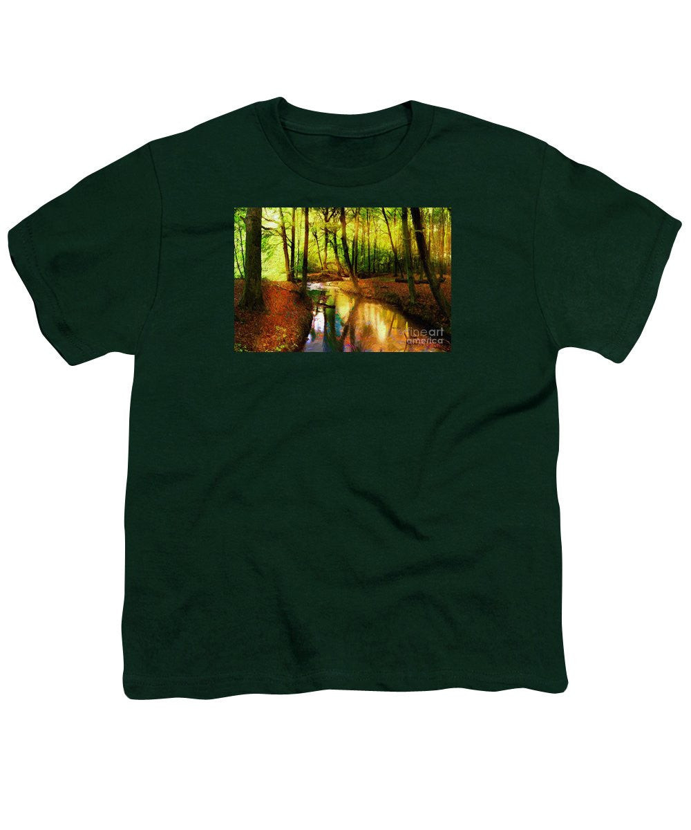 Youth T-Shirt - Abstract Landscape 0747