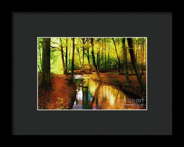 Framed Print - Abstract Landscape 0747