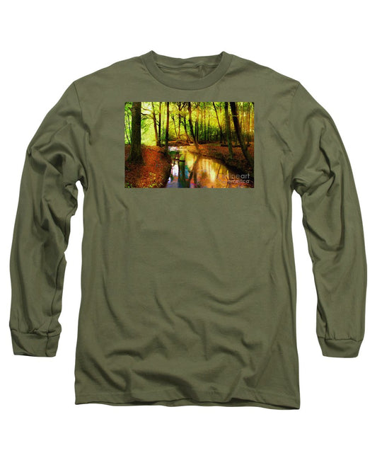 Long Sleeve T-Shirt - Abstract Landscape 0747