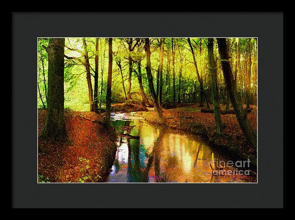 Framed Print - Abstract Landscape 0747