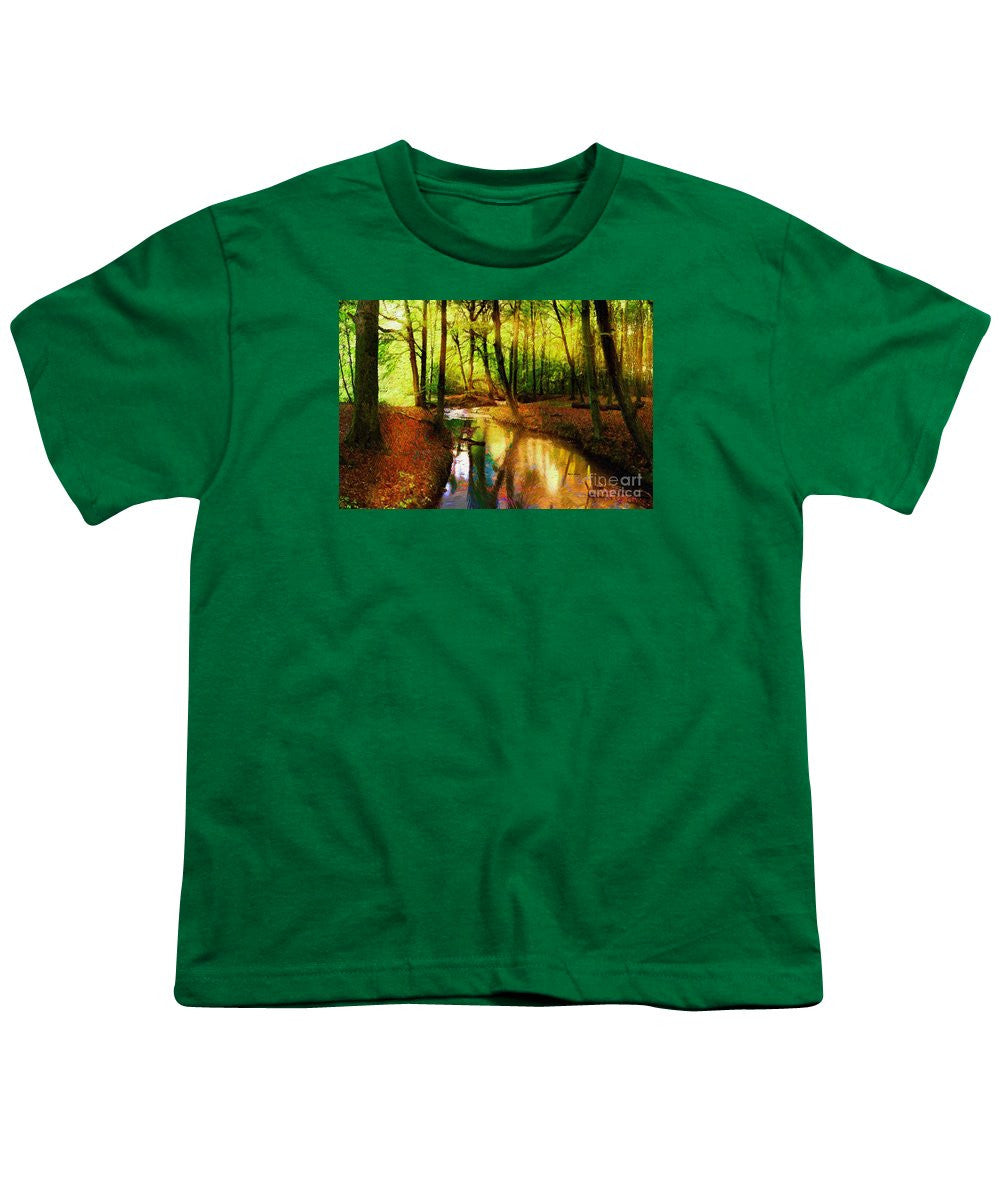 Youth T-Shirt - Abstract Landscape 0747