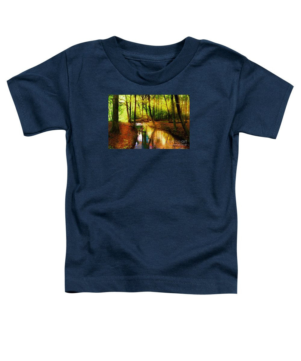 Toddler T-Shirt - Abstract Landscape 0747