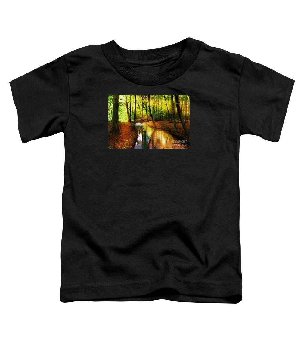 Toddler T-Shirt - Abstract Landscape 0747