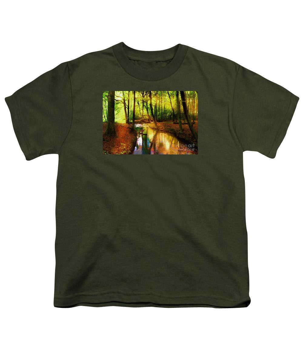 Youth T-Shirt - Abstract Landscape 0747