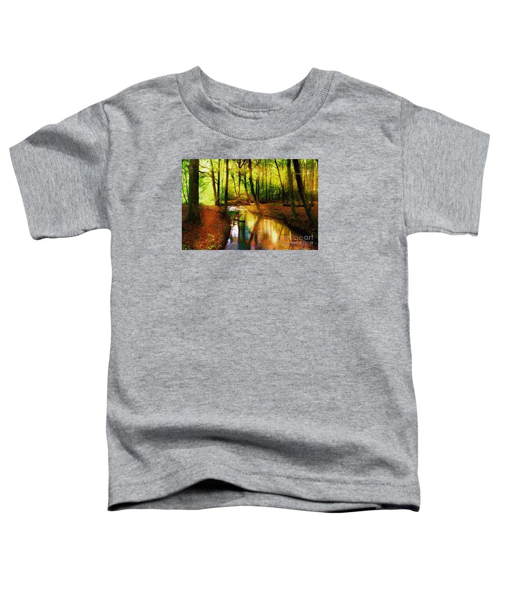 Toddler T-Shirt - Abstract Landscape 0747