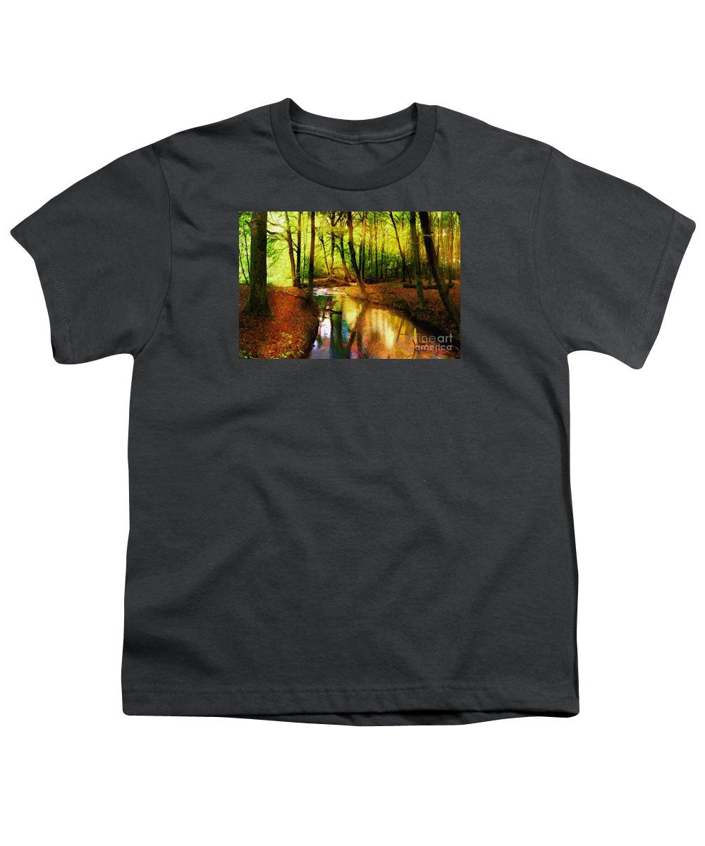 Youth T-Shirt - Abstract Landscape 0747