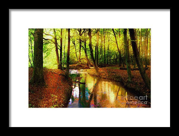 Framed Print - Abstract Landscape 0747