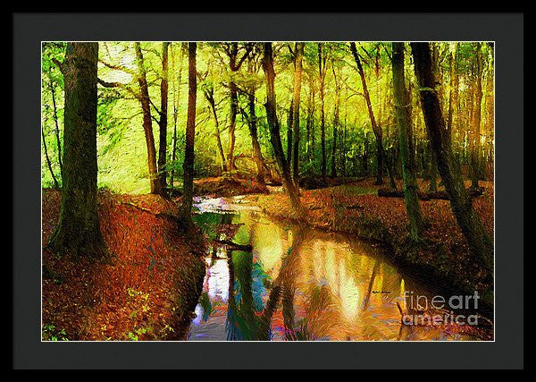 Framed Print - Abstract Landscape 0747