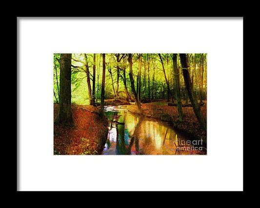 Framed Print - Abstract Landscape 0747