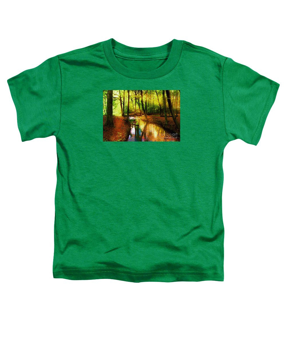 Toddler T-Shirt - Abstract Landscape 0747