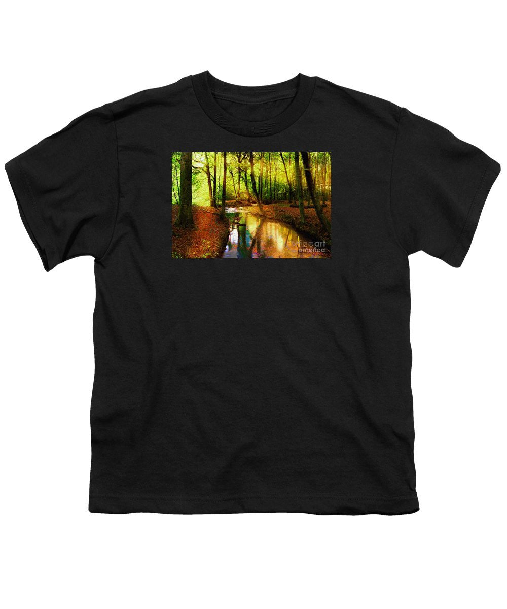 Youth T-Shirt - Abstract Landscape 0747