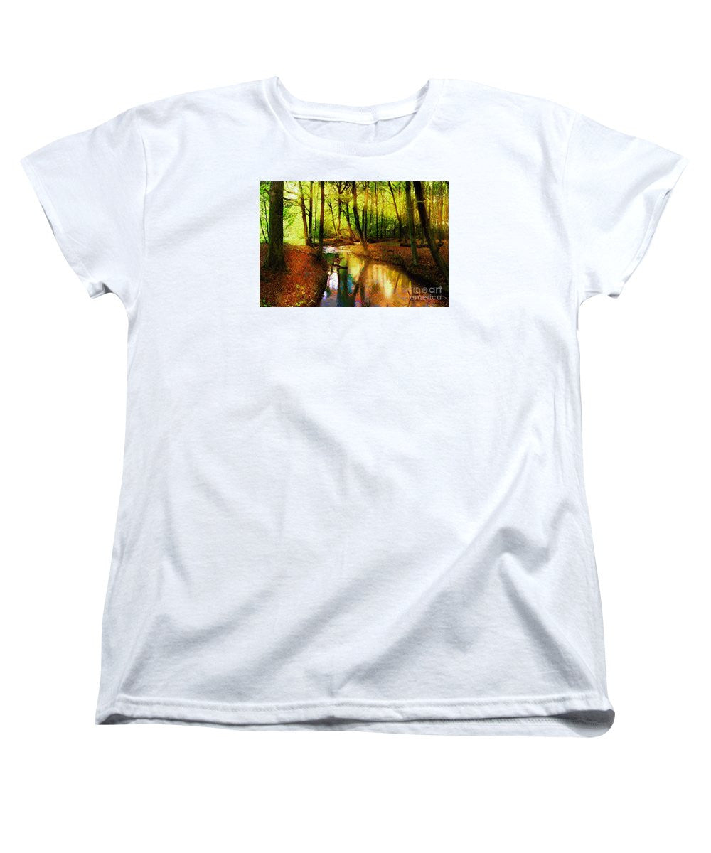 Women's T-Shirt (Standard Cut) - Abstract Landscape 0747