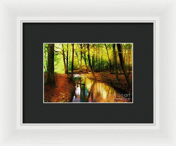 Framed Print - Abstract Landscape 0747