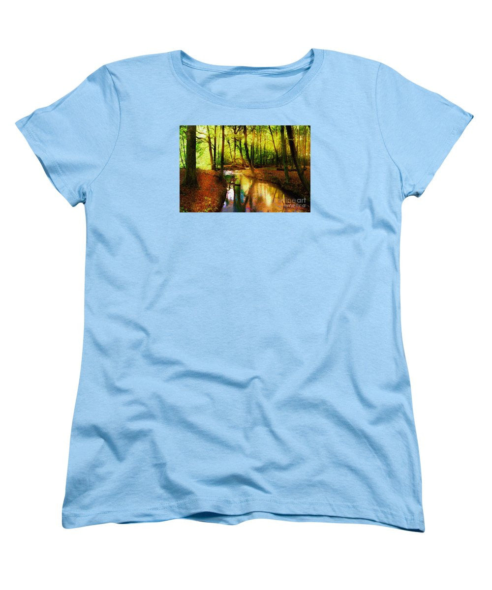 Women's T-Shirt (Standard Cut) - Abstract Landscape 0747