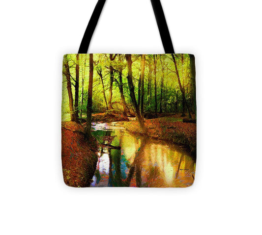 Tote Bag - Abstract Landscape 0747