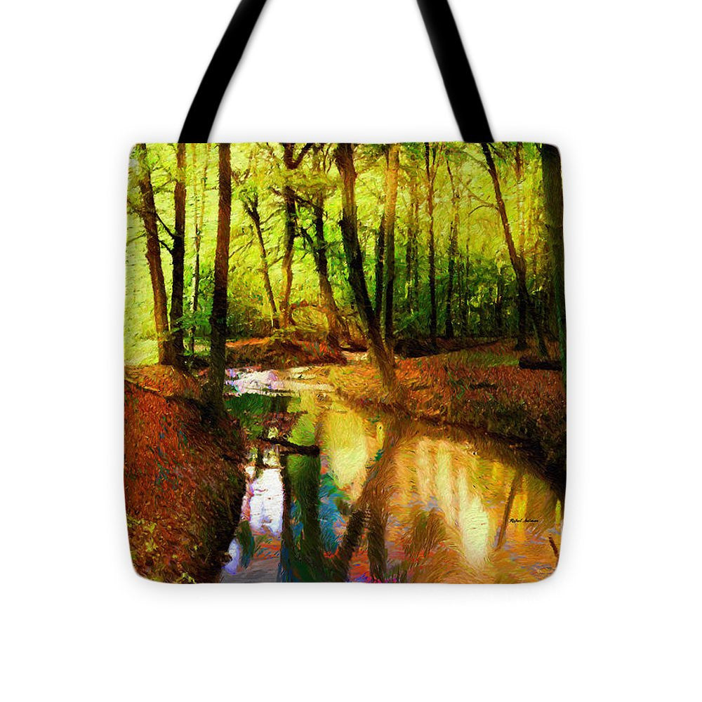 Tote Bag - Abstract Landscape 0747