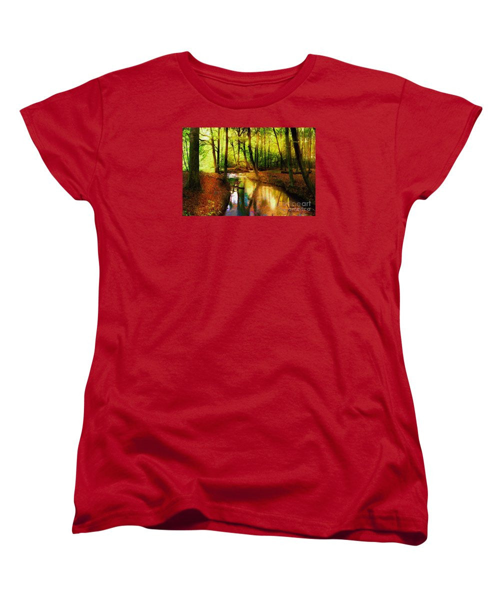 Women's T-Shirt (Standard Cut) - Abstract Landscape 0747