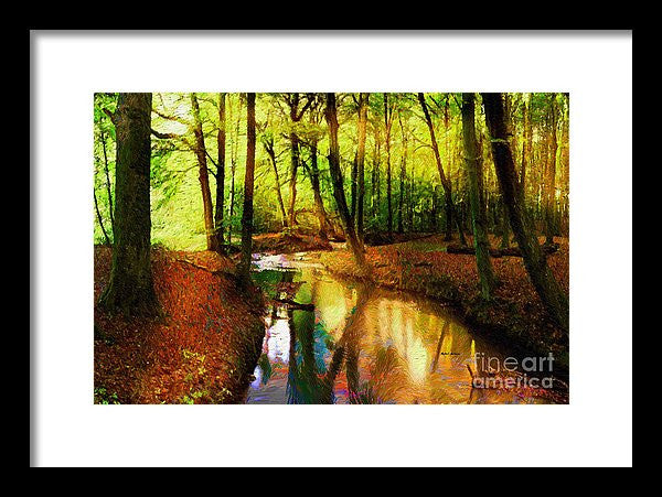 Framed Print - Abstract Landscape 0747