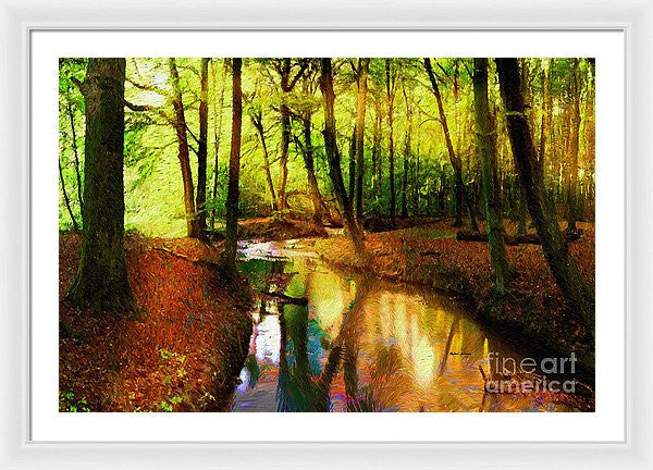 Framed Print - Abstract Landscape 0747