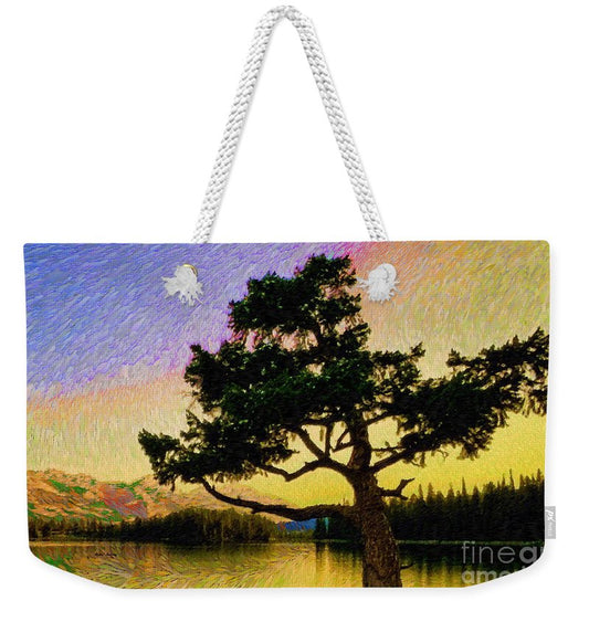 Weekender Tote Bag - Abstract Landscape 0750