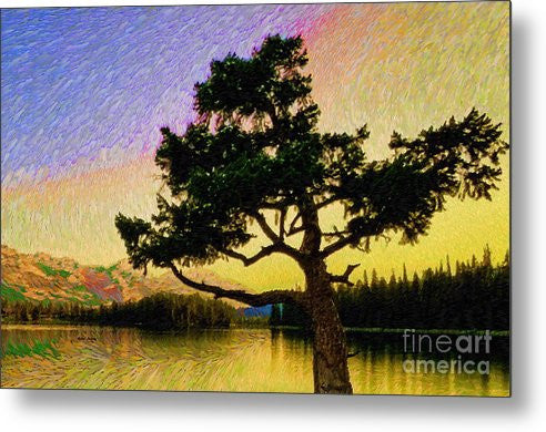 Metal Print - Abstract Landscape 0750