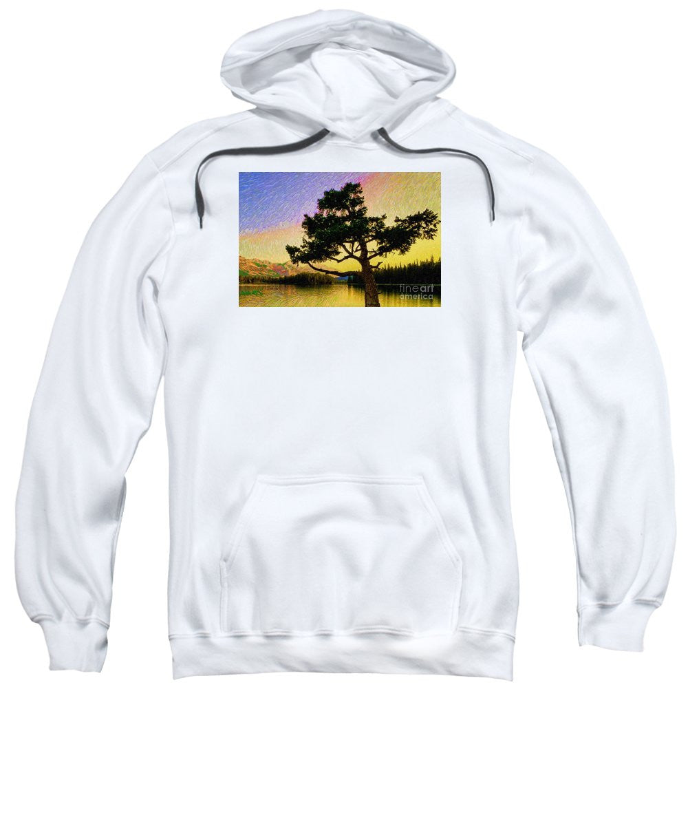 Sweatshirt - Abstract Landscape 0750