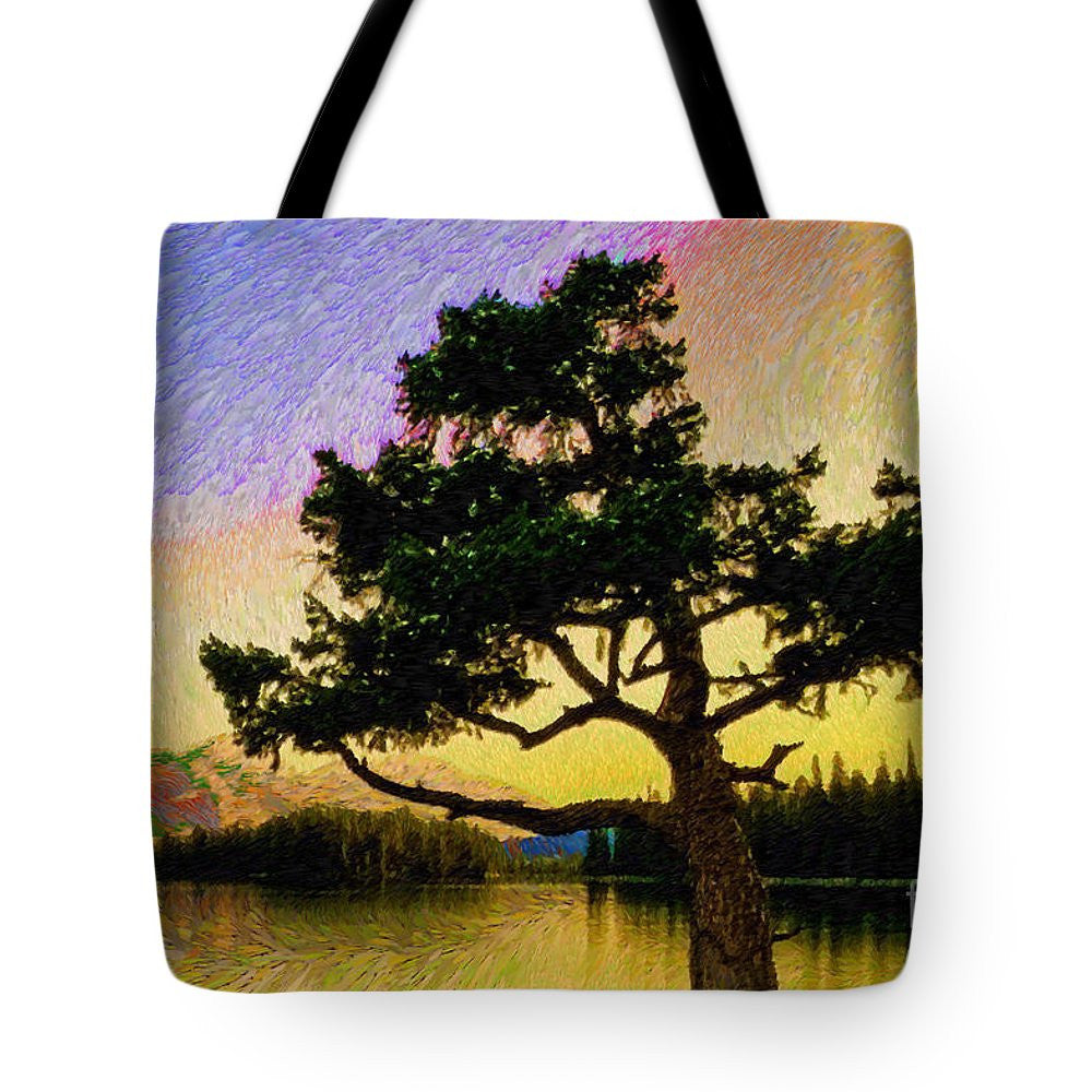 Tote Bag - Abstract Landscape 0750