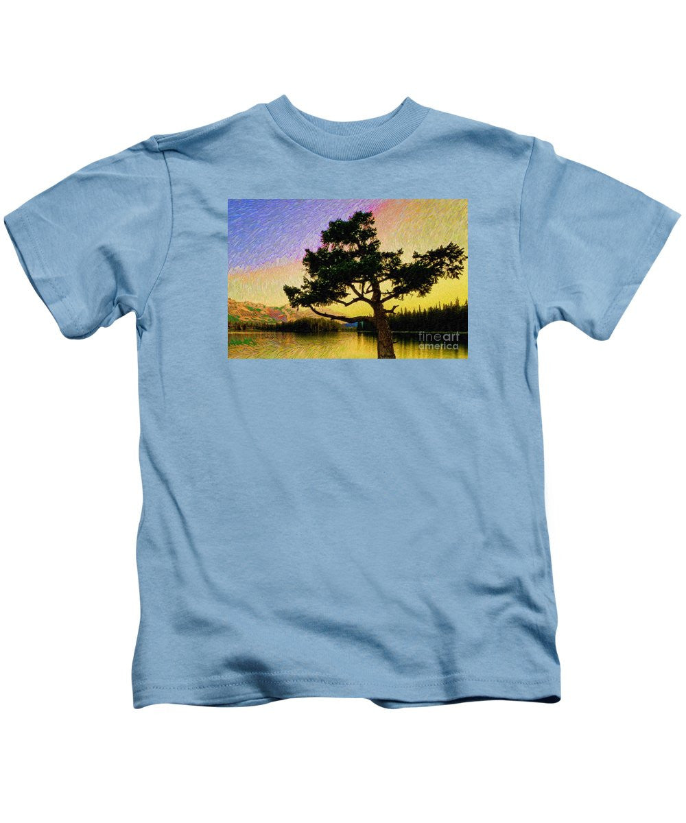 Kids T-Shirt - Abstract Landscape 0750