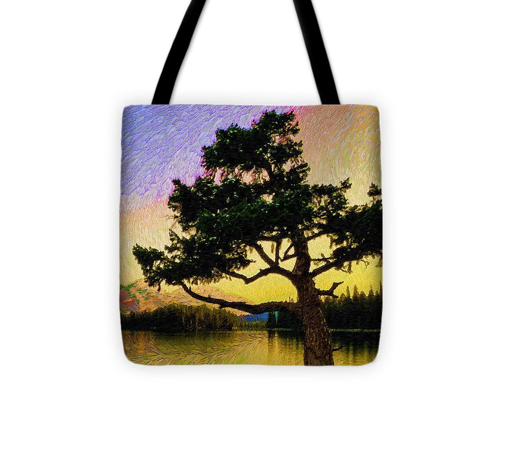 Tote Bag - Abstract Landscape 0750