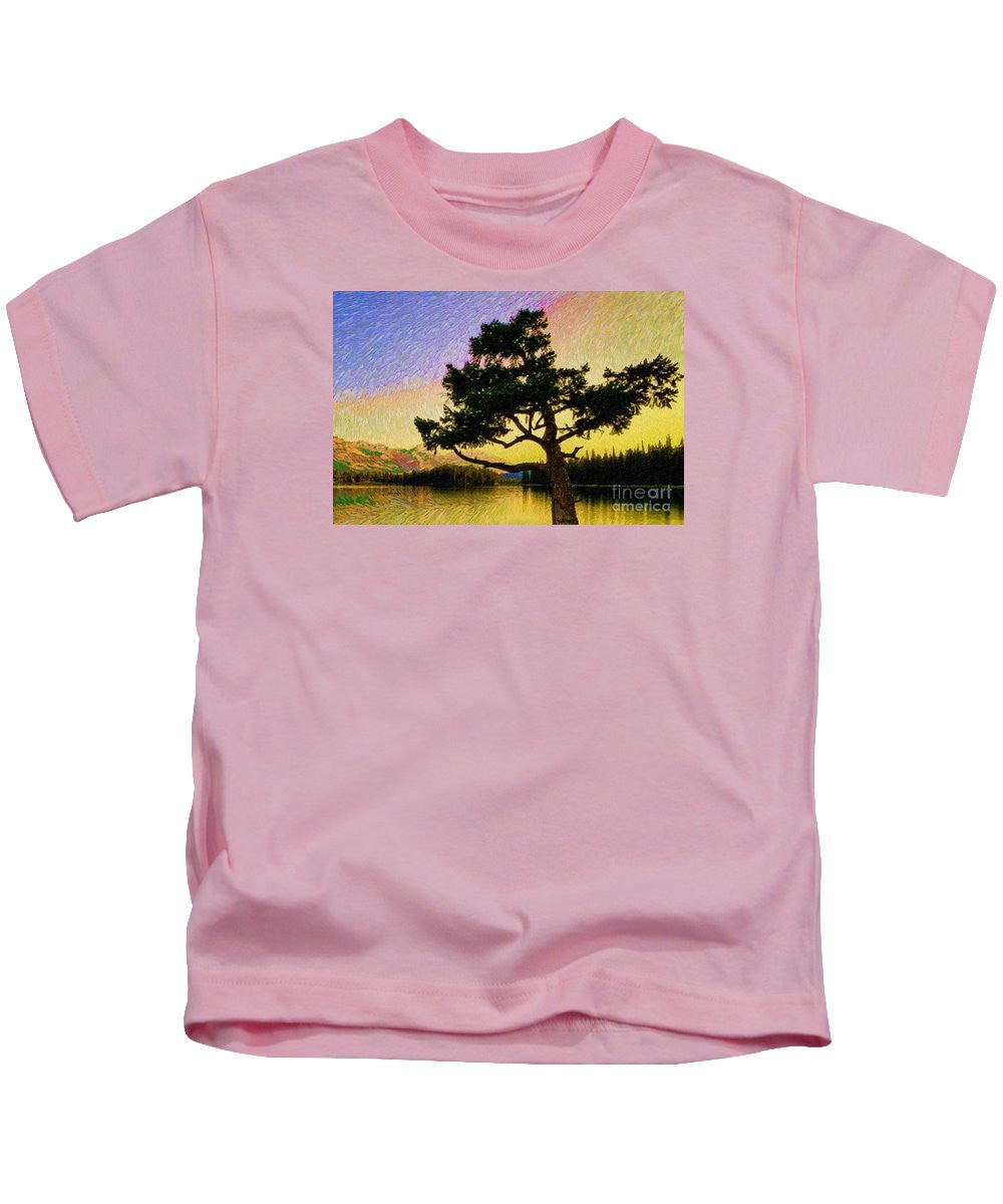 Kids T-Shirt - Abstract Landscape 0750