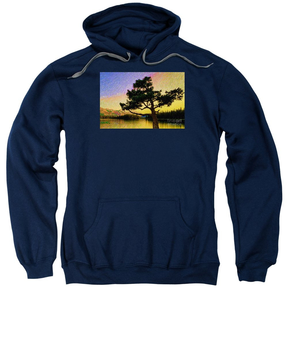 Sweatshirt - Abstract Landscape 0750