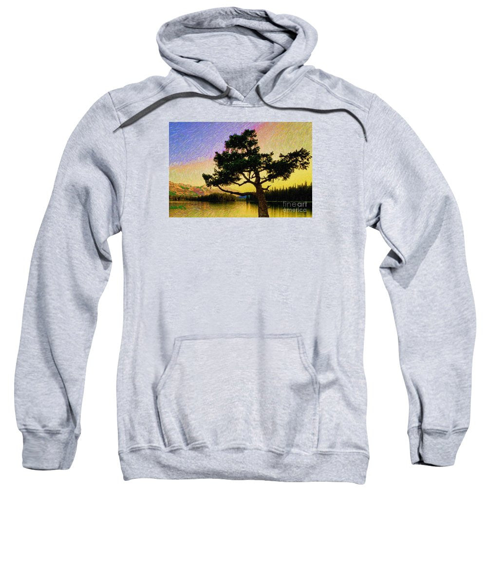 Sweatshirt - Abstract Landscape 0750