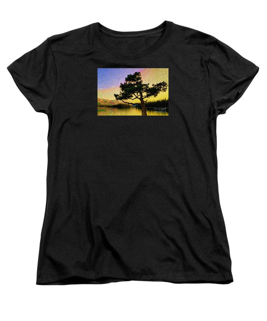 Women's T-Shirt (Standard Cut) - Abstract Landscape 0750