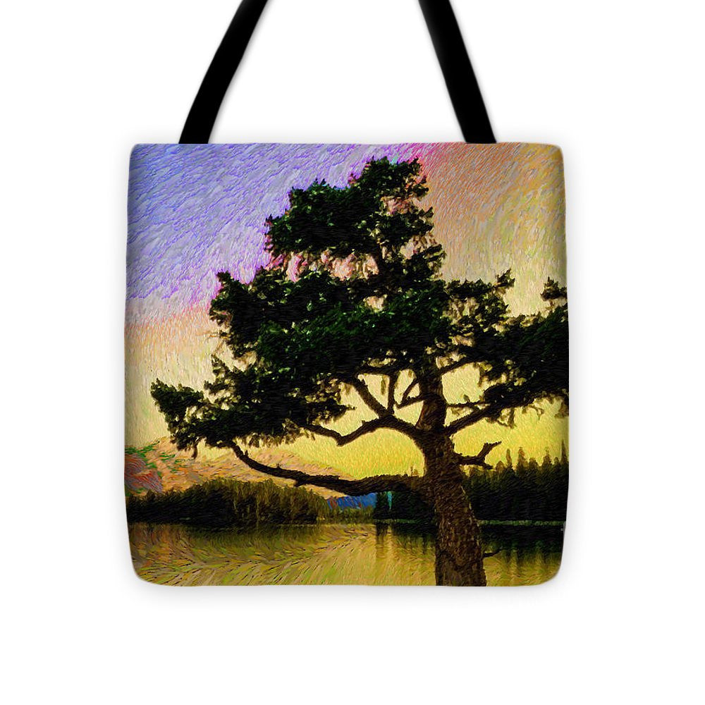 Tote Bag - Abstract Landscape 0750