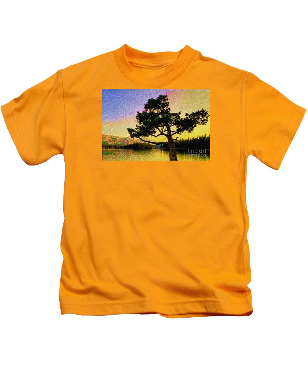 Kids T-Shirt - Abstract Landscape 0750