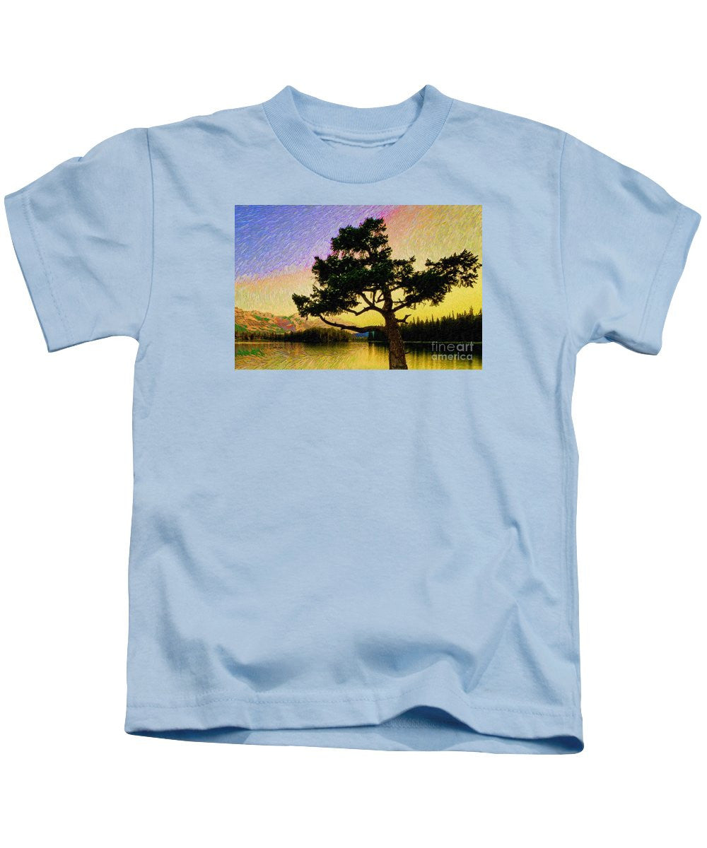 Kids T-Shirt - Abstract Landscape 0750