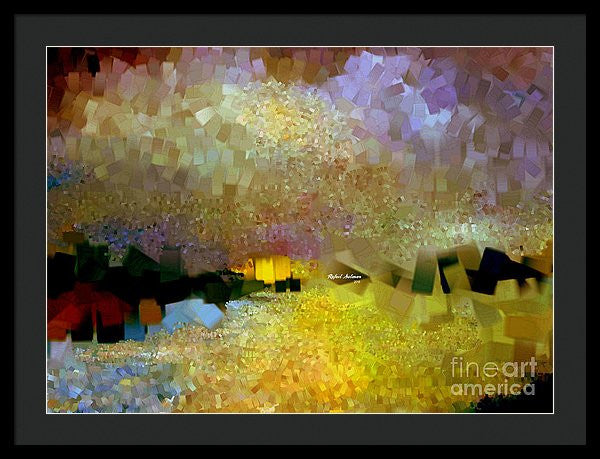 Framed Print - Abstract Landscape 1520