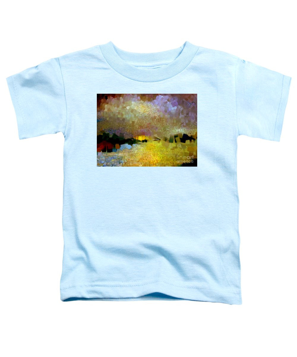 Toddler T-Shirt - Abstract Landscape 1520